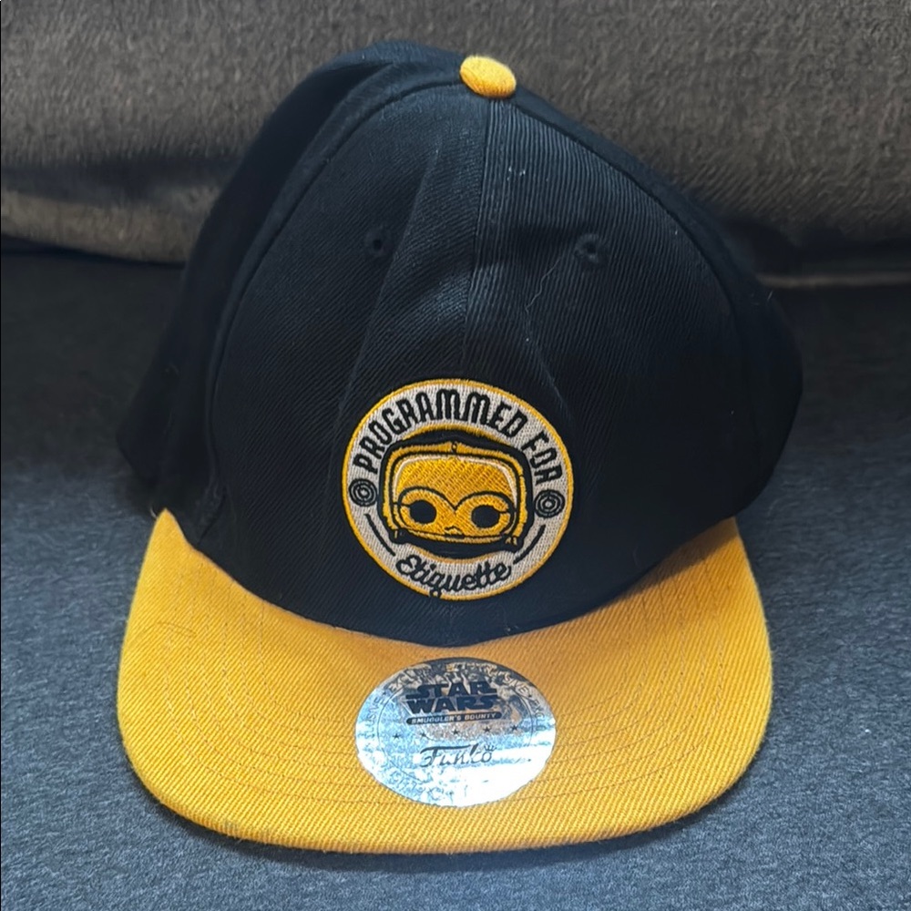 Funko C3-P0 Black and Yellow Star Wars Hat